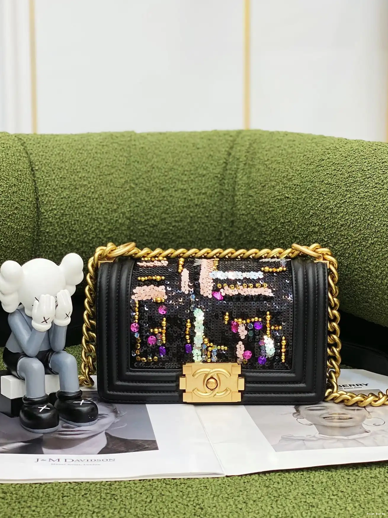 First Bag Ru BOY BAG 20CM CHANEL 0521